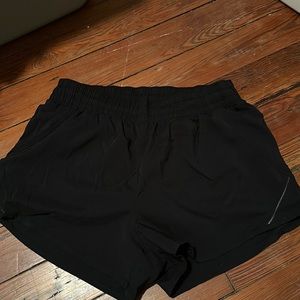 all in motion black athletic shorts